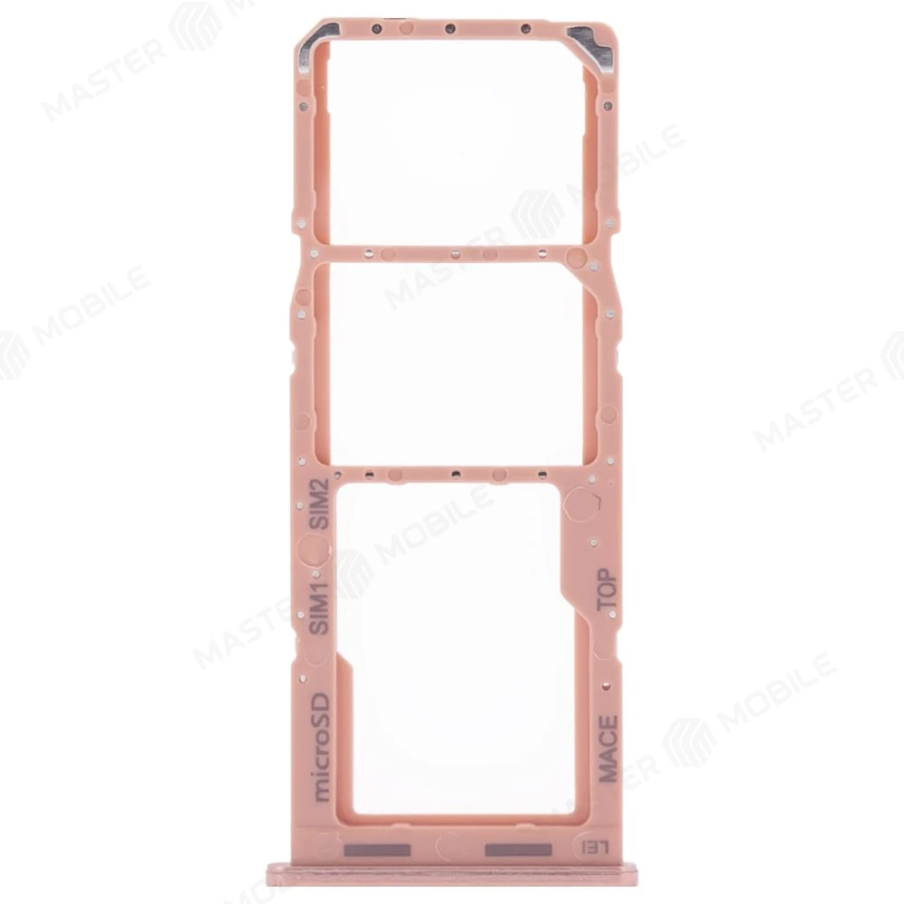 Держатель сим-карты для Samsung M135 Galaxy M13 (оранжевый) фото №1