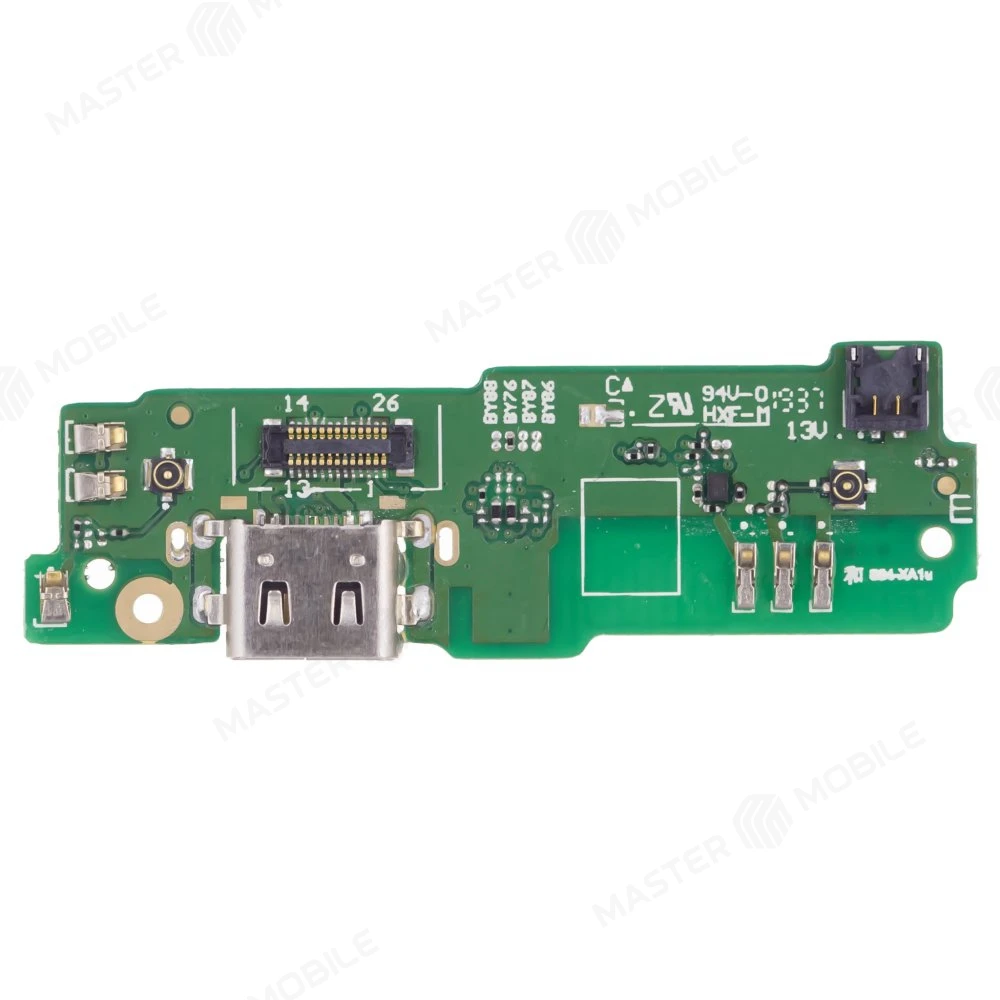 Нижняя плата для Sony G3221 Xperia XA1 Ultra/G3212 Xperia XA1 Ultra Dual с комп. + разъем зарядки + микрофон  фото №1