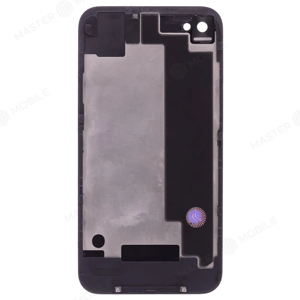 Задняя крышка для Apple iPhone 4 (черный)  фото №2