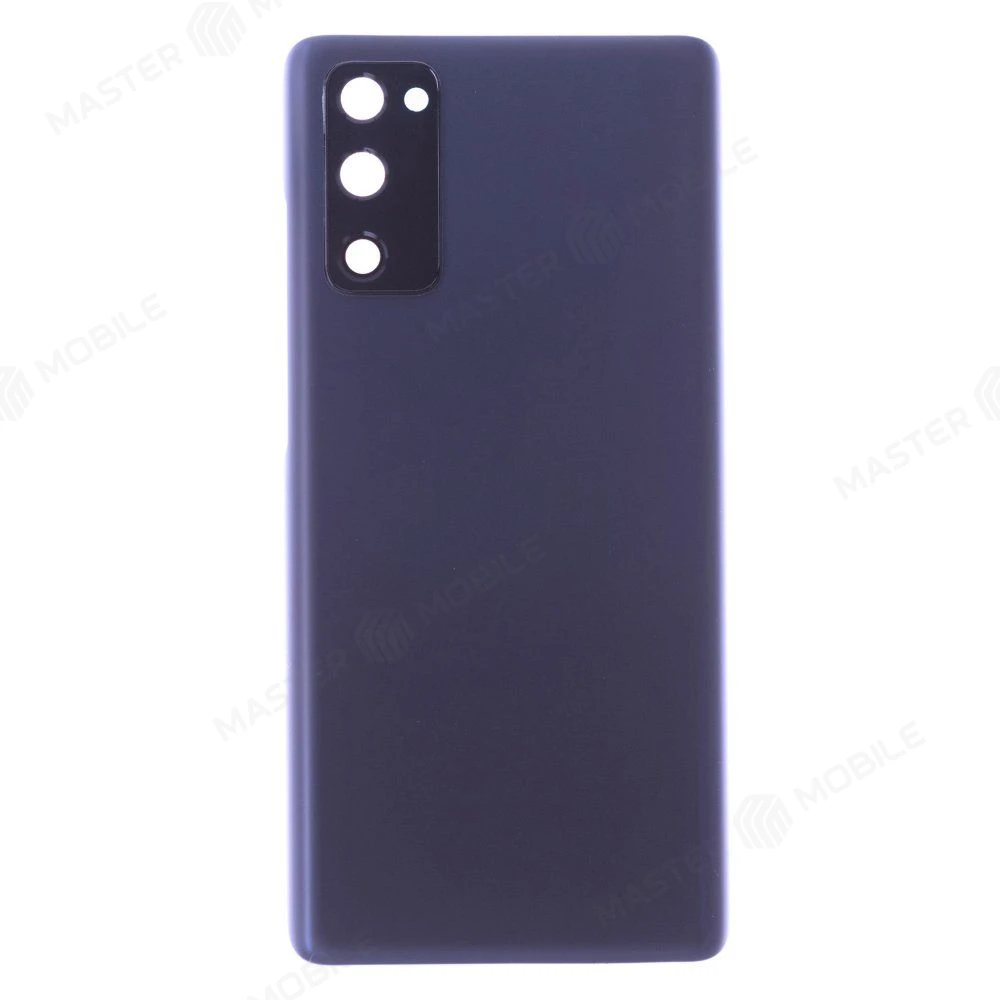 Задняя крышка для Samsung G780 Galaxy S20 FE (синий) (в сборе со стеклом камеры) (ORIG100) фото №1