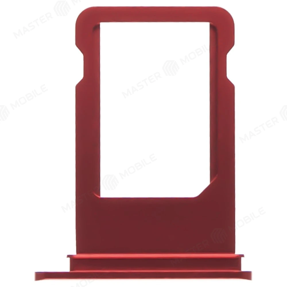 Держатель сим-карты для Apple iPhone 7 Plus (красный) фото №1