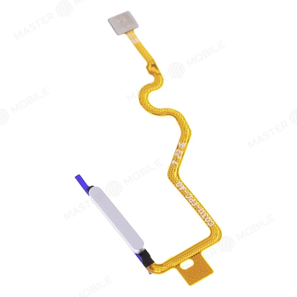 Шлейф для Tecno Spark 20C (BG7n) с комп. + сканер отпечатка пальца (белый) фото №3