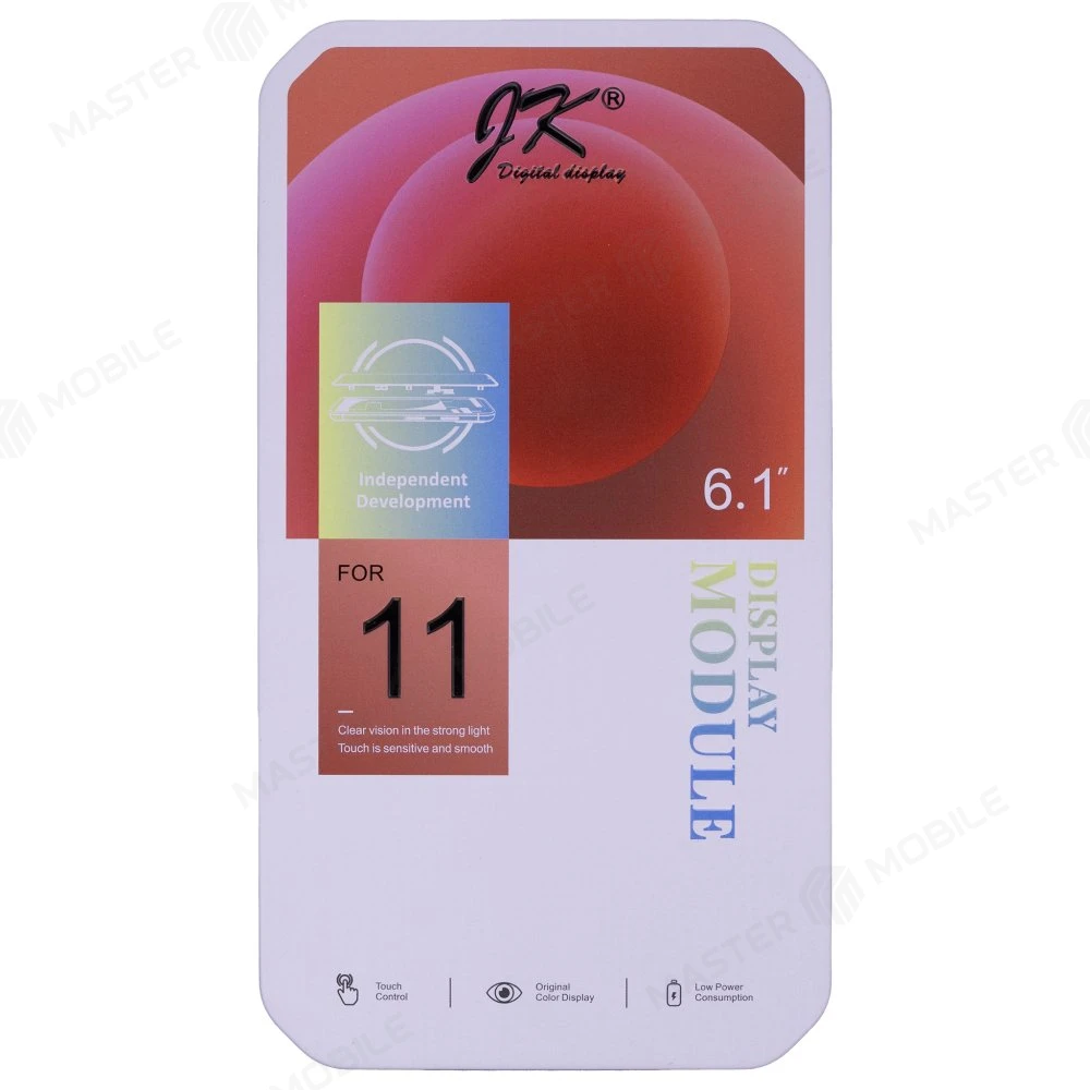 Дисплей для Apple iPhone 11 + тачскрин (черный) (JK) (In-Cell) (площадка под IC) фото №5