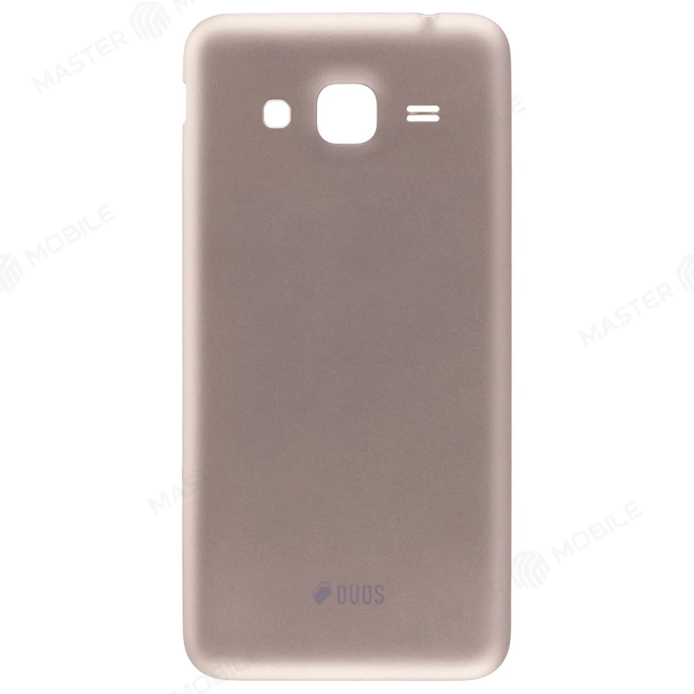 Задняя крышка для Samsung J320 Galaxy J3 (2016) (золотистый) фото №1