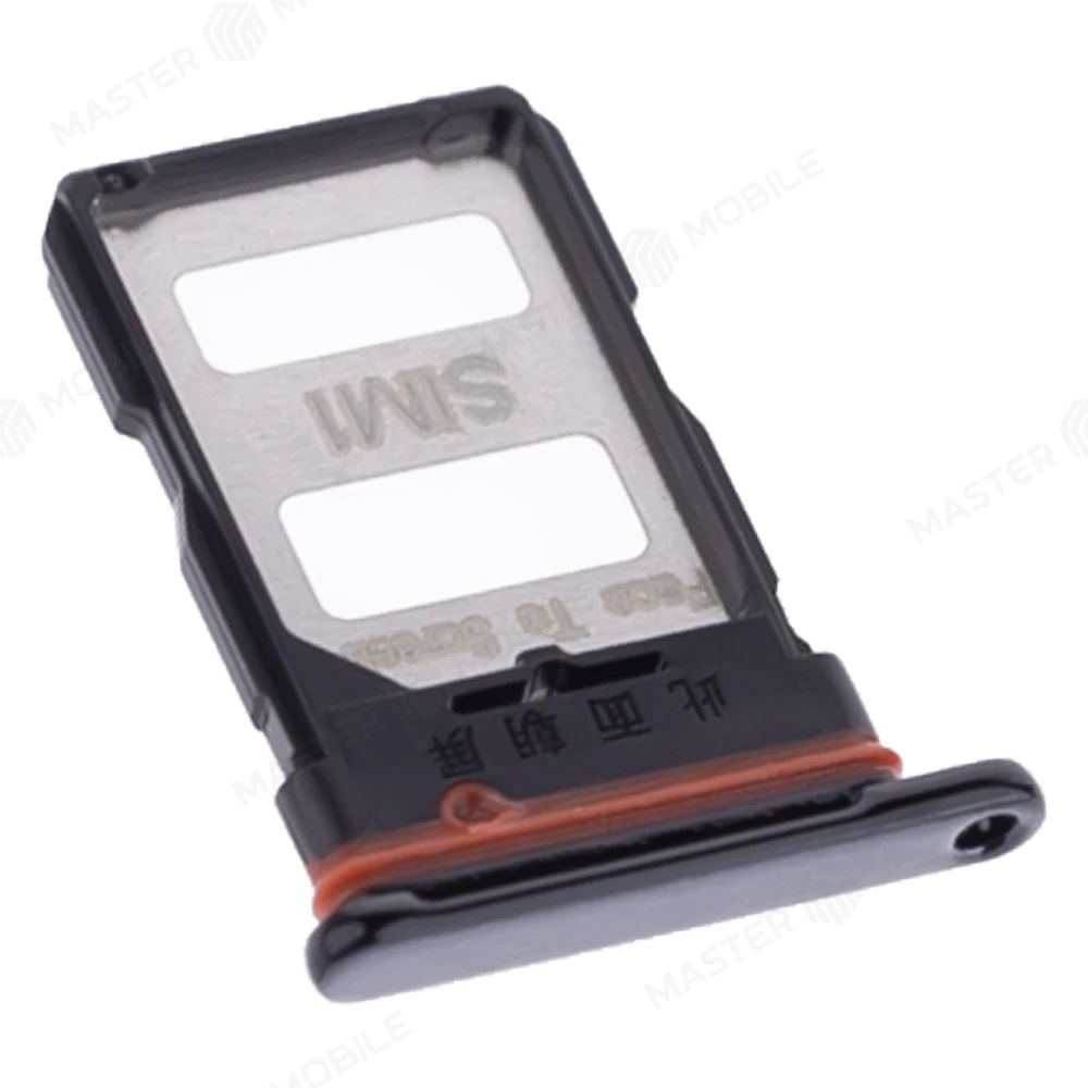 Держатель сим-карты для Xiaomi Poco F3 (M2012K11AG) / Mi 11i (M2012K11G) (черный)  фото №3