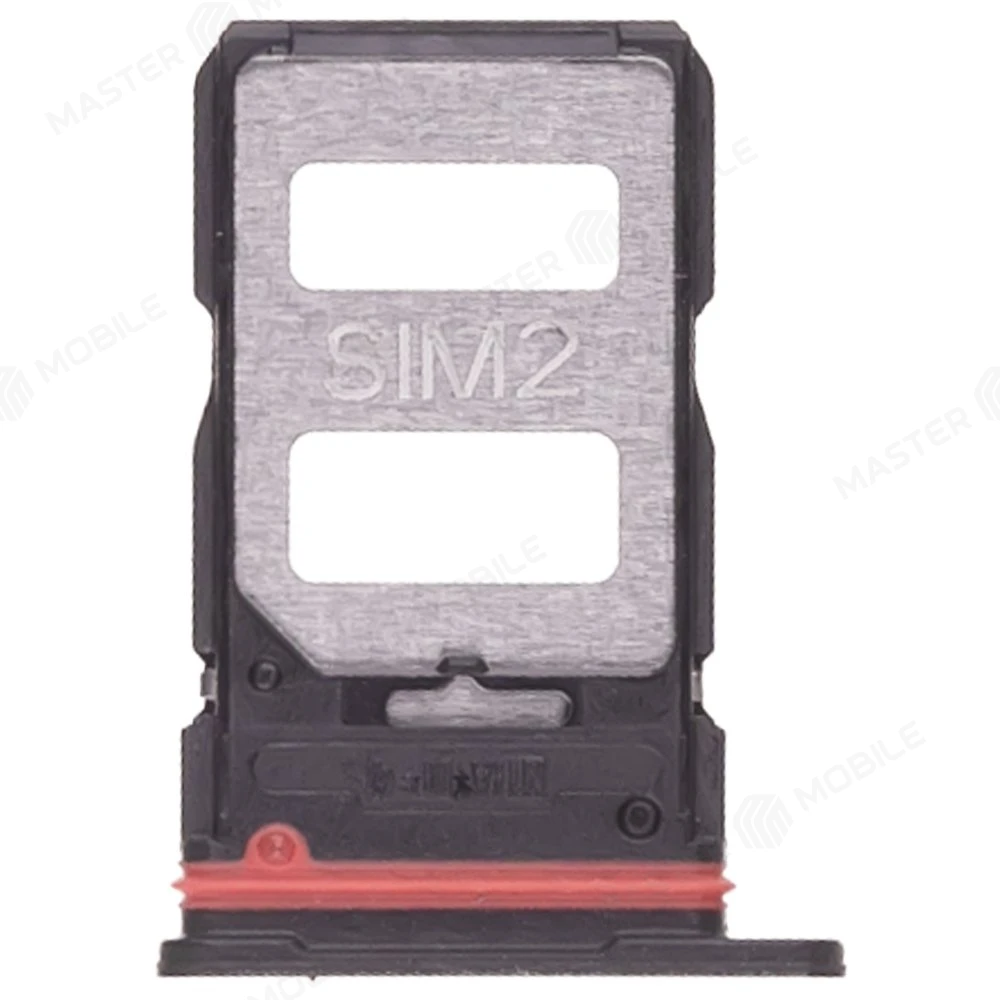 Держатель сим-карты для Xiaomi Poco X6 Pro (2311DRK48G) (черный) фото №2