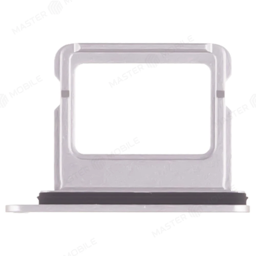 Держатель сим-карты для Apple iPhone 16 / iPhone 16 Plus (серебристый)  фото №2