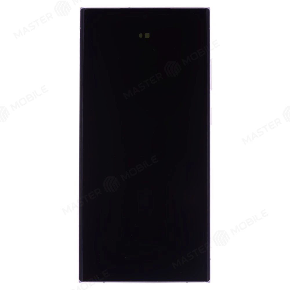 Дисплей для Samsung S918 Galaxy S23 Ultra + тачскрин (розовый) (в рамке) (ORIG100) (SP) фото №1