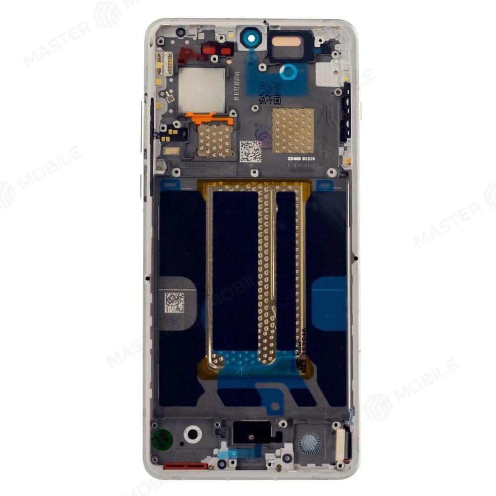 Дисплей для OnePlus 13 (CPH2653) + тачскрин (серебристый) (в рамке) (ORIG100) (SP) фото №2