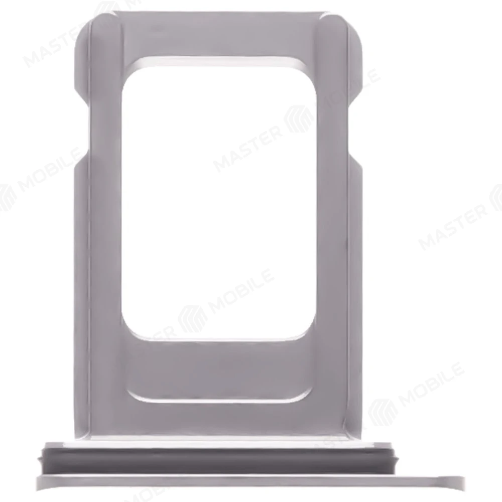 Держатель сим-карты для Apple iPhone 11 Pro / iPhone 11 Pro Max (серебристый) фото №2