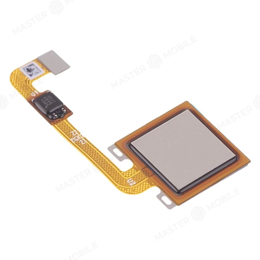 Шлейф для Xiaomi Redmi Note 4X с комп. + сканер отпечатка пальца (золотистый)  фото №3