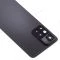 Задняя крышка для Xiaomi Redmi Note 11 Pro+ 5G (21091116UG) (черный) (в сборе со стеклом камеры) (ORIG100)  фото №3