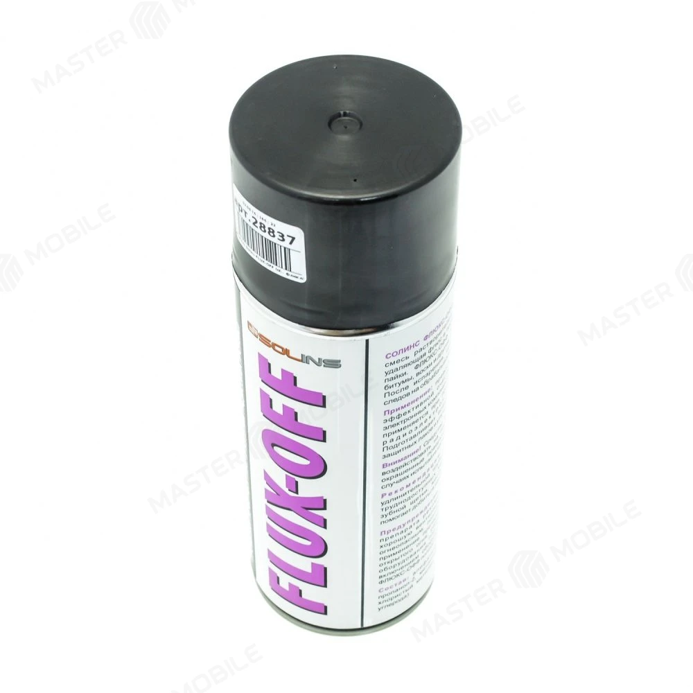 Спрей-очиститель Solins FLUX-OFF (очиститель от флюса) (400 мл) фото №2