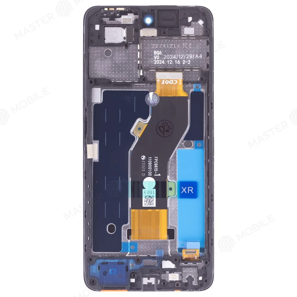 Дисплей для Tecno Spark GO 2024 (BG6) + тачскрин (черный) (в рамке) (ORIG) фото №2