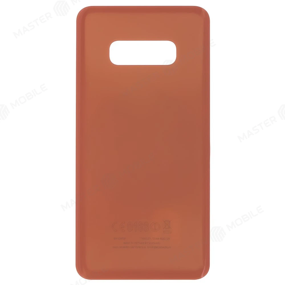 Задняя крышка для Samsung G970 Galaxy S10e (розовый) фото №1