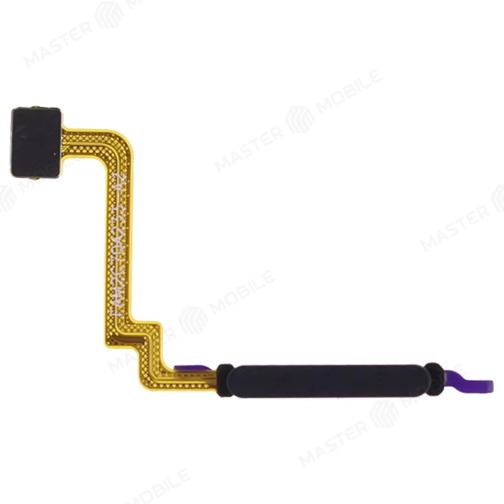 Шлейф для Xiaomi Redmi Note 10T 5G (M2103K19Y) с комп. + сканер отпечатка пальца (черный)  фото №1