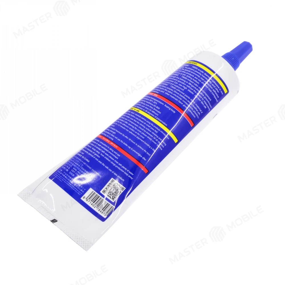 Клей-герметик для проклейки тачскринов Mechanic T9000 (50 мл) (белый) фото №3