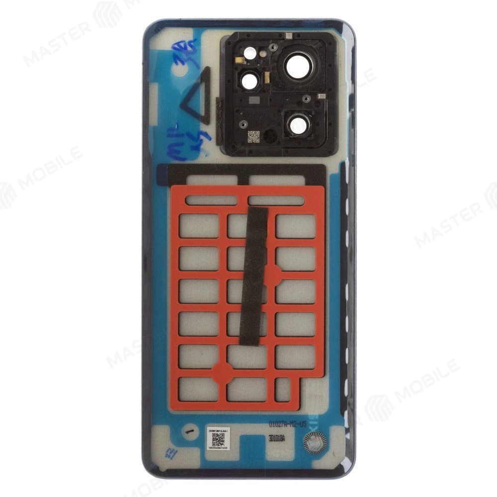 Задняя крышка для Xiaomi 13T (2306EPN60G) (синий) (в сборе со стеклом камеры) (ORIG100)  фото №2