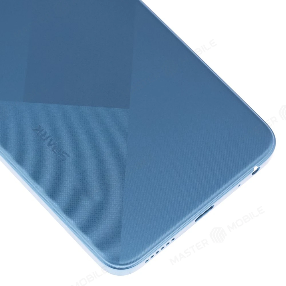 Задняя крышка для Tecno Spark GO 2023 (BF7) (голубой) фото №4