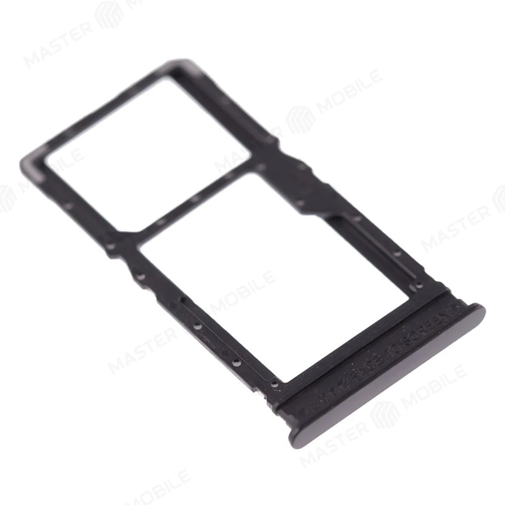 Держатель сим-карты для Xiaomi Poco M6 4G (2404APC5FG) (черный)  фото №3