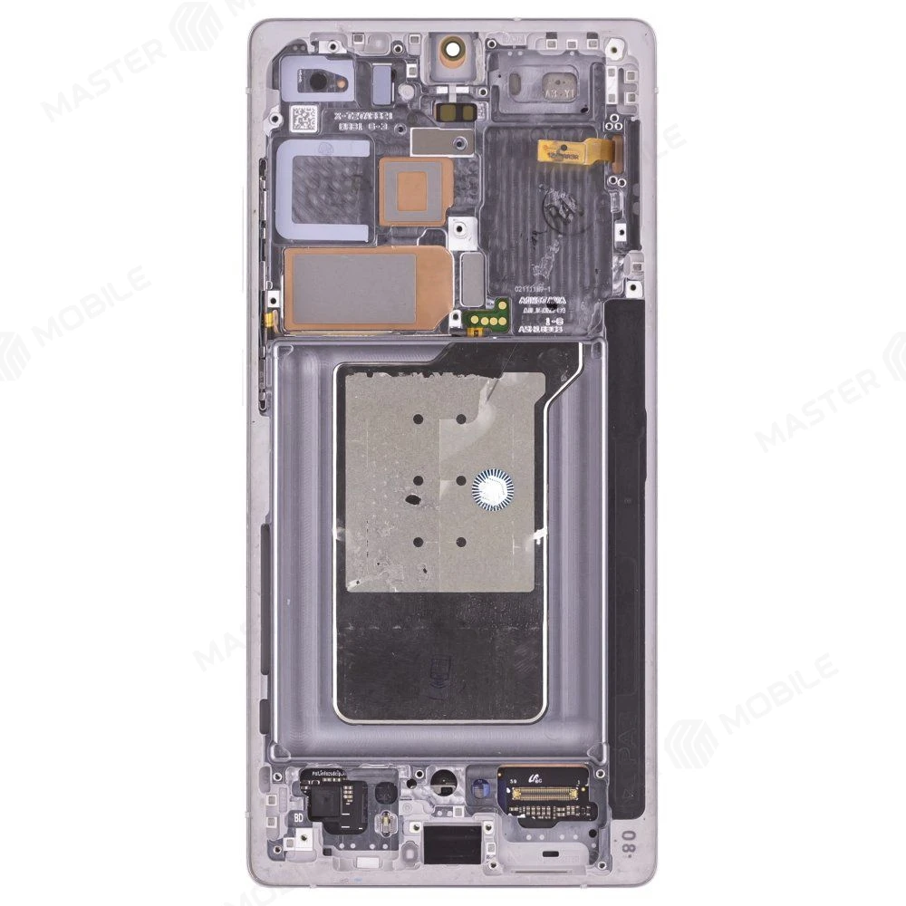 Дисплей для Samsung S938 Galaxy S25 Ultra + тачскрин (серебристый) (в рамке) (ORIG100) (возможен дефект ЛКП) фото №2