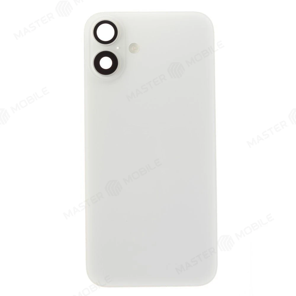 Задняя крышка для Apple iPhone 16 Plus (белый) (в сборе) (ORIG100) (Снятый) (возможен дефект ЛКП) фото №1