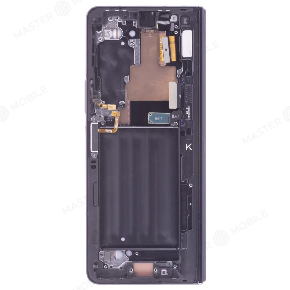 Дисплей для Samsung F946 Galaxy Z Fold 5 + тачскрин (внутренний) (черный) (в рамке) (ORIG100) (возможен дефект ЛКП) фото №3