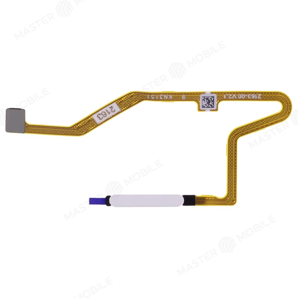 Шлейф для Xiaomi Redmi Note 12 Pro 5G (22101316G) / Redmi Note 12 Pro+ 5G (22101316UG) и др. с комп. + сканер отпечатка пальца (белый) фото №1