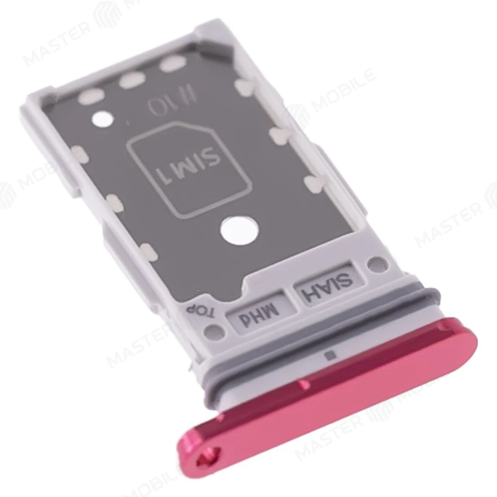 Держатель сим-карты для Samsung S931 Galaxy S25 / S936 Galaxy S25+ (коралловый) фото №3