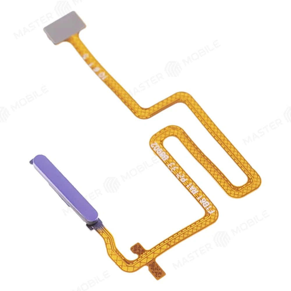 Шлейф для Realme 8i (RMX3151) с комп. + сканер отпечатка пальца (фиолетовый)  фото №3