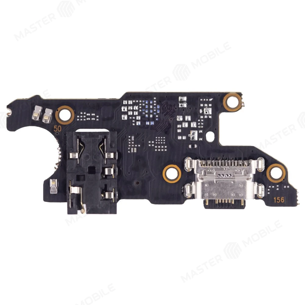 Нижняя плата для Xiaomi Redmi Note 9T (M2007J22G) с комп. + разъем зарядки + разъем гарнитуры + микрофон  фото №2