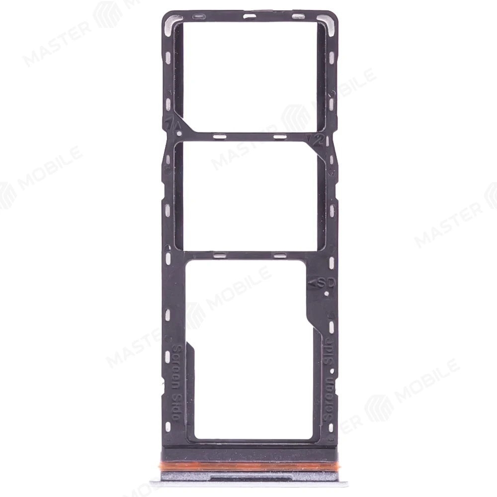 Держатель сим-карты для Tecno Spark 6 GO (KE5) / Spark GO 2022 (KG5) (белый) фото №1