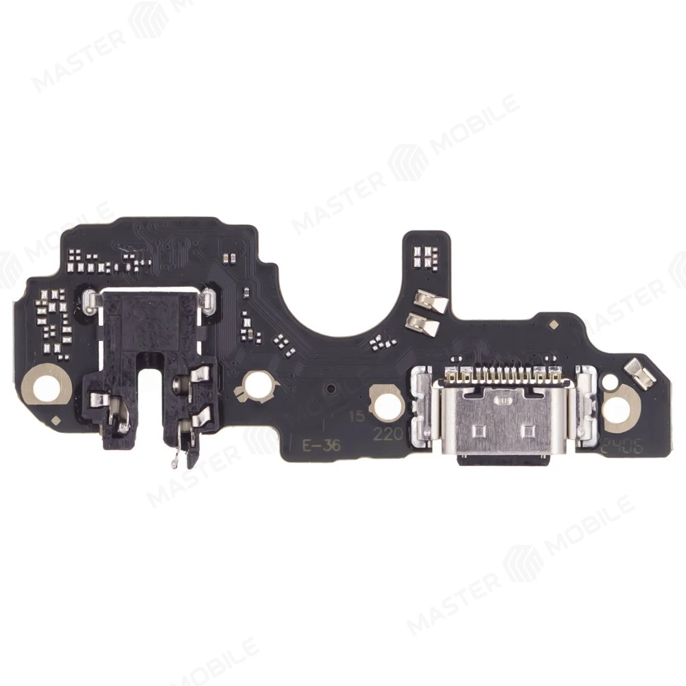 Нижняя плата для Realme C67 4G (RMX3890) с комп. + разъем зарядки + микрофон фото №2