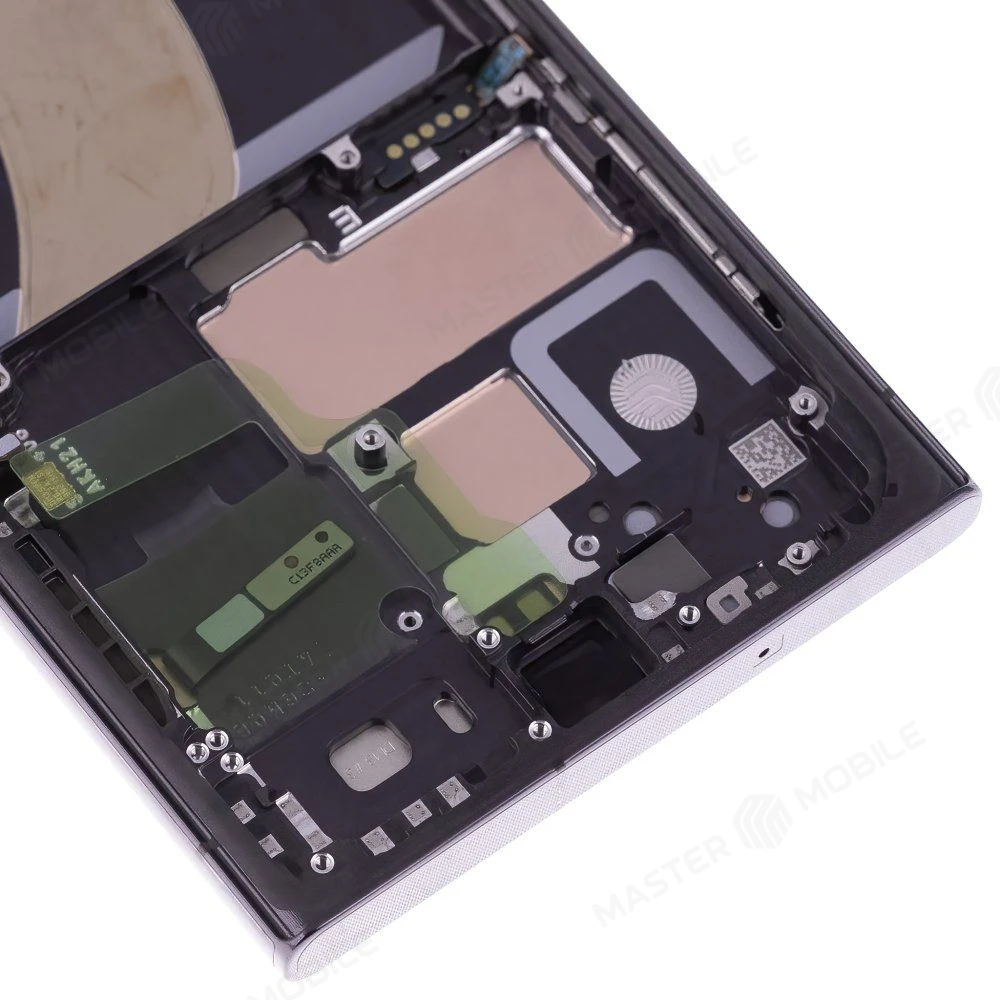 Дисплей для Samsung S918 Galaxy S23 Ultra + тачскрин (черный) (в рамке) (ORIG100) (SP) 