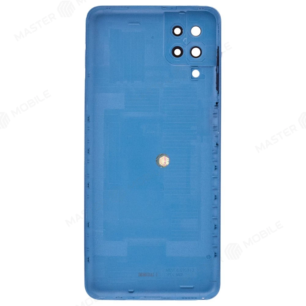 Задняя крышка для Samsung M127 Galaxy M12 (зеленый) (в сборе со стеклом камеры) фото №2