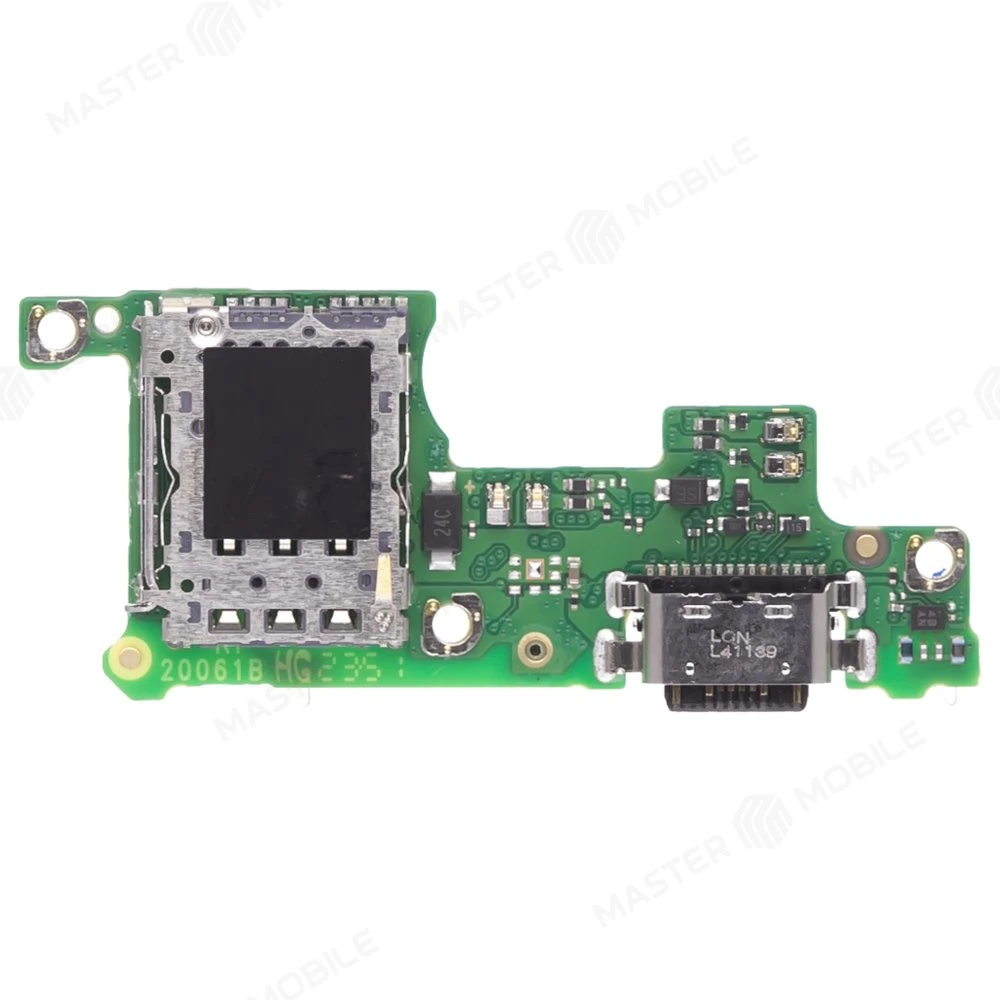 Нижняя плата для Tecno Spark 20 Pro+ (KJ7) / Camon 30S (CLA5) / Camon 30S Pro (CLA6) с комп. + разъем зарядки + микрофон (ORIG100) фото №2