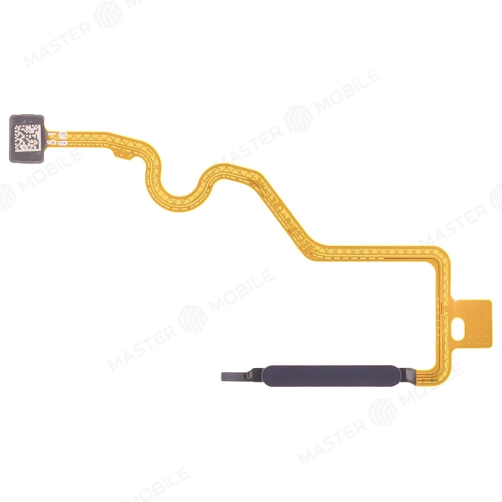 Шлейф для Infinix Smart 8 Plus (X6526) с комп. + сканер отпечатка пальца (черный) фото №1