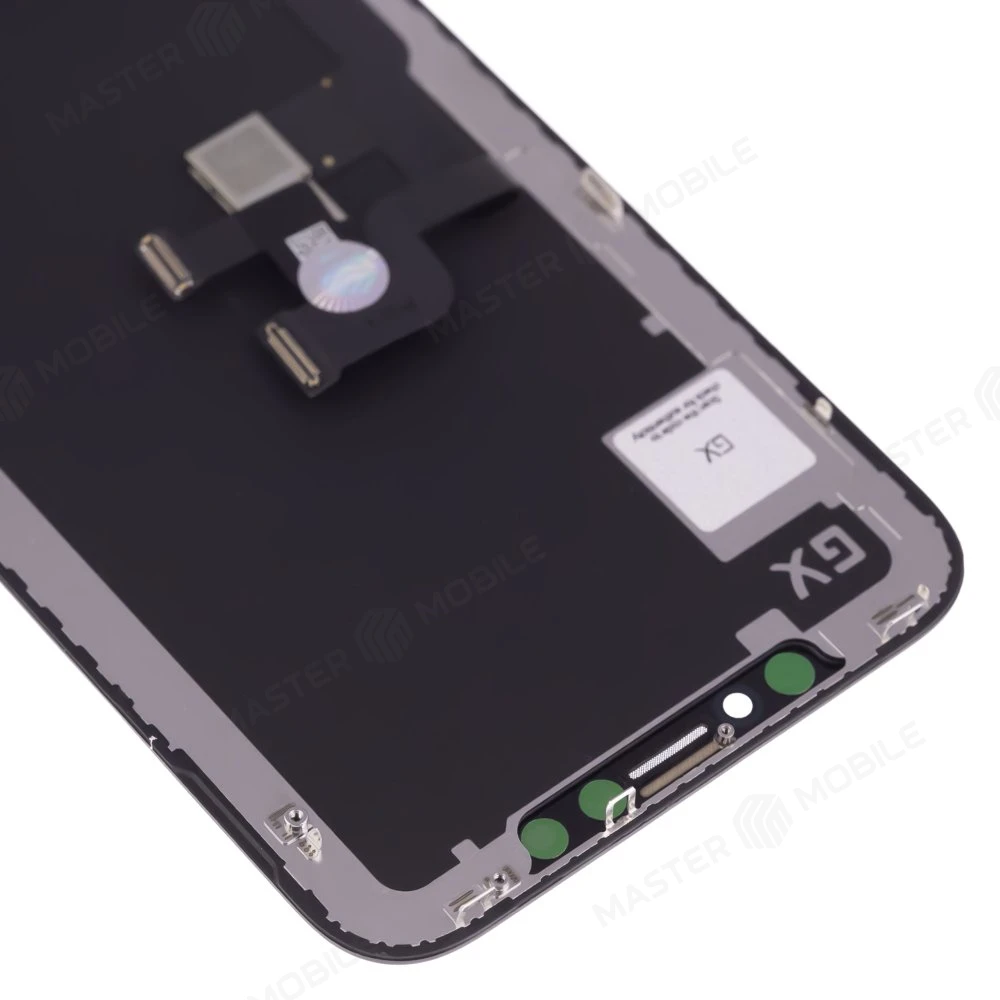 Дисплей для Apple iPhone X + тачскрин (черный) (GX ORIG) (Hard Oled) (площадка под IC) фото №3