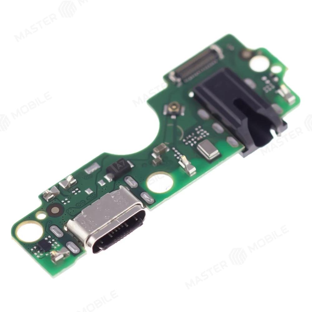 Нижняя плата для Tecno Spark GO 2024 (BG6) / Infinix Hot 40i (X6528B) / Smart 8 (X6525) с комп. + разъем зарядки + микрофон фото №3