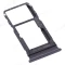Держатель сим-карты для Vivo T1 5G (V2157) (черный) фото №3