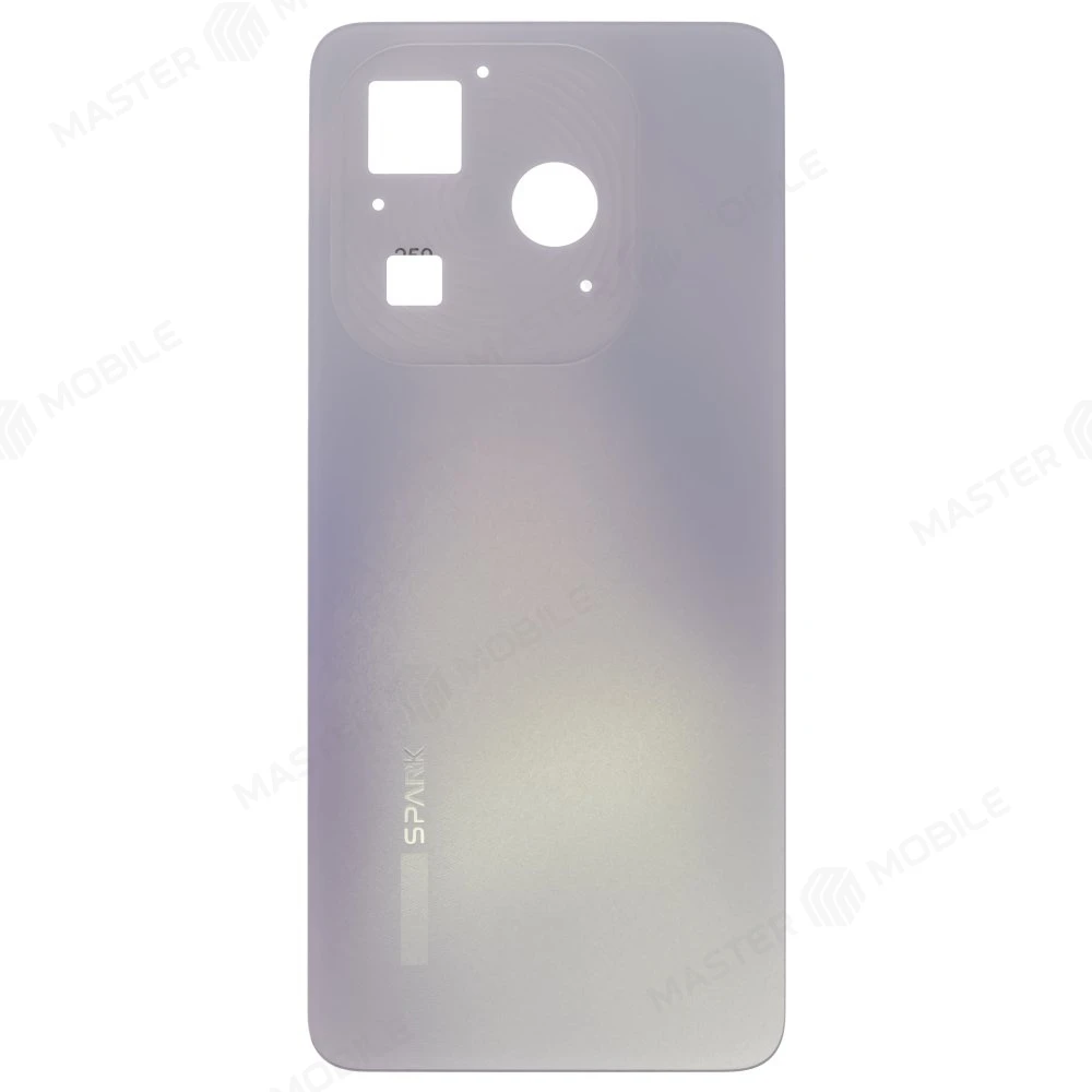 Задняя крышка для Tecno Spark 20 (KJ5) (белый) фото №1