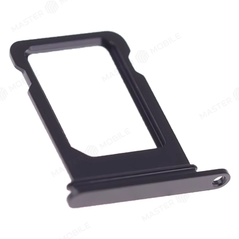 Держатель сим-карты для Apple iPhone 12 mini (черный) фото №3