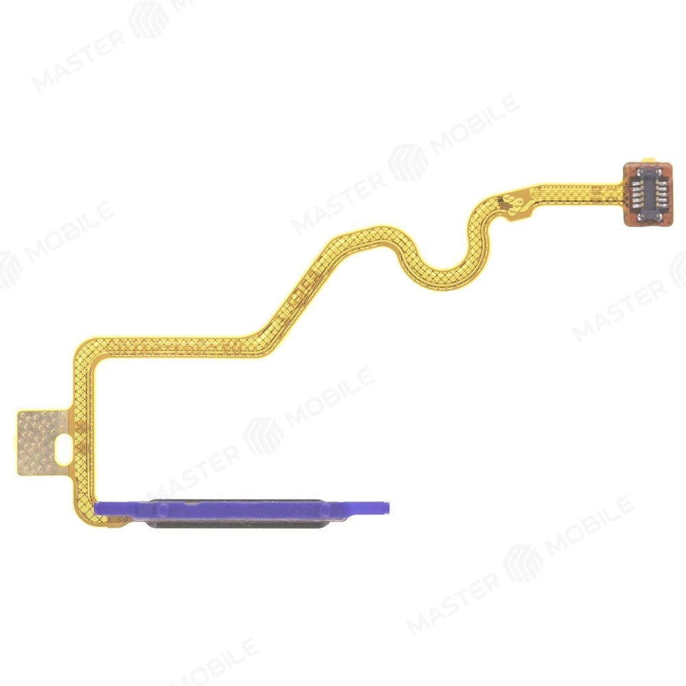 Шлейф для Infinix Hot 60 5G (X6726) с комп. + сканер отпечатка пальца (черный) фото №2