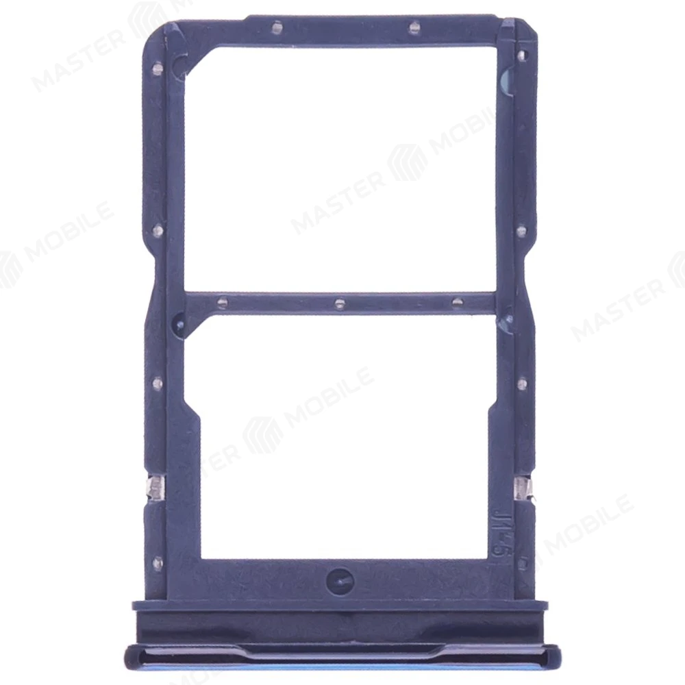 Держатель сим-карты для Huawei Honor 30i (LRA-LX1) / Y8p (AQM-LX1) (синий) фото №2