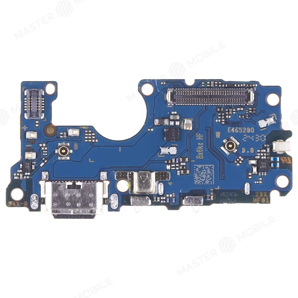 Нижняя плата для Motorola Moto G85 (XT2427-3) с комп. + разъем зарядки + микрофон + разъем SIM (ORIG100) фото №1