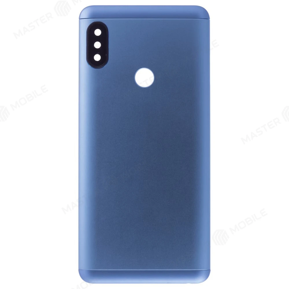 Задняя крышка для Xiaomi Redmi Note 5 (синий) (в сборе со стеклом камеры) фото №1