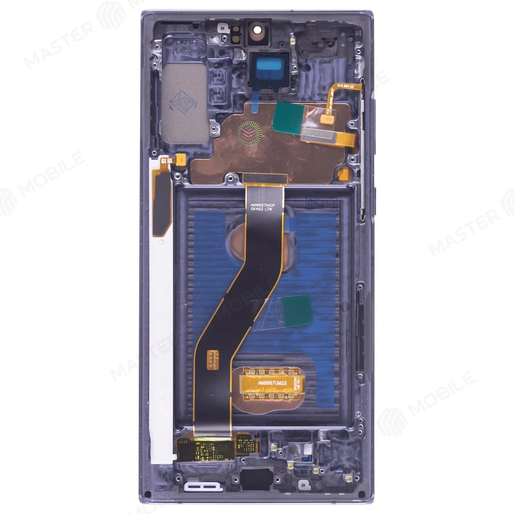 Дисплей для Samsung N975 Galaxy Note 10+ / N976 Galaxy Note 10+ 5G + тачскрин (черный) (в рамке) (OLED) (Small Size) фото №2