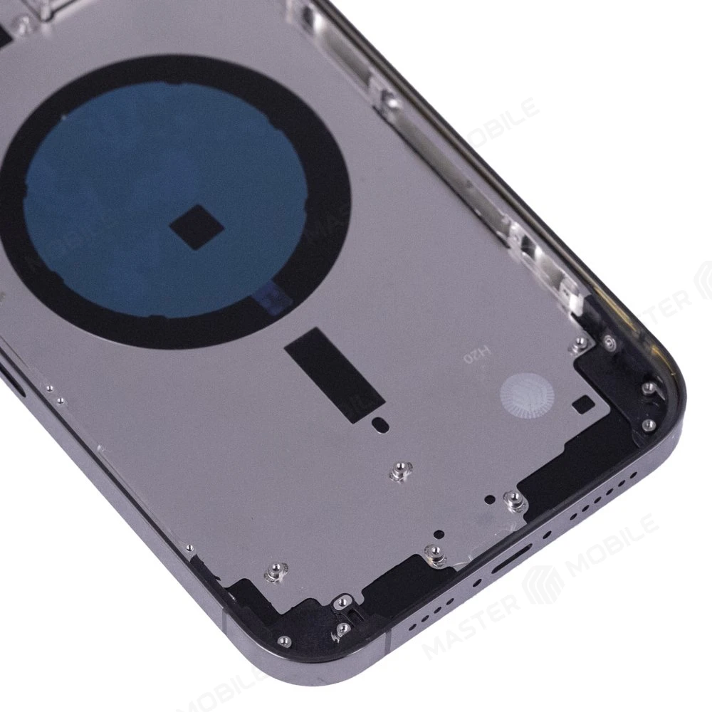 Корпус для Apple iPhone 12 Pro Max (серый) (Premium) фото №4