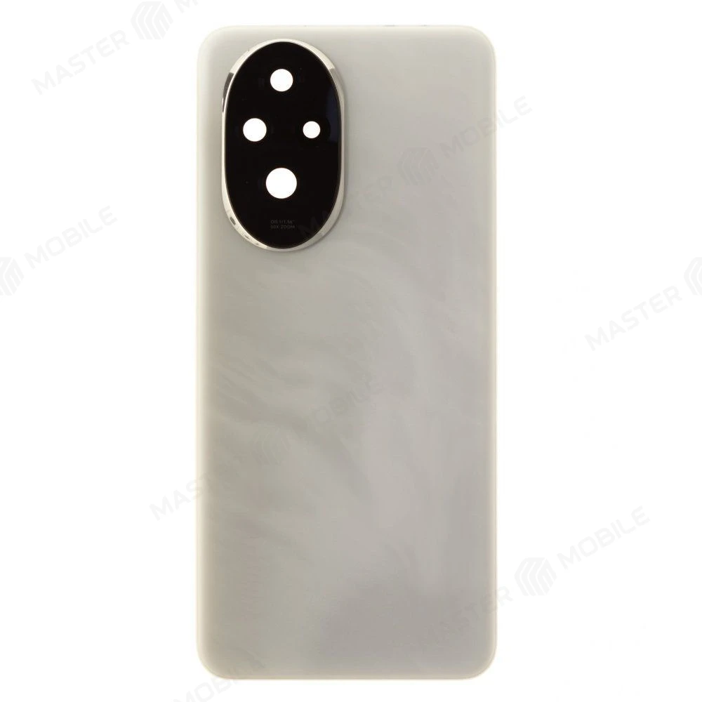 Задняя крышка для Huawei Honor 200 (ELI-NX9) (белый) (в сборе со стеклом камеры) (ORIG100)  фото №1