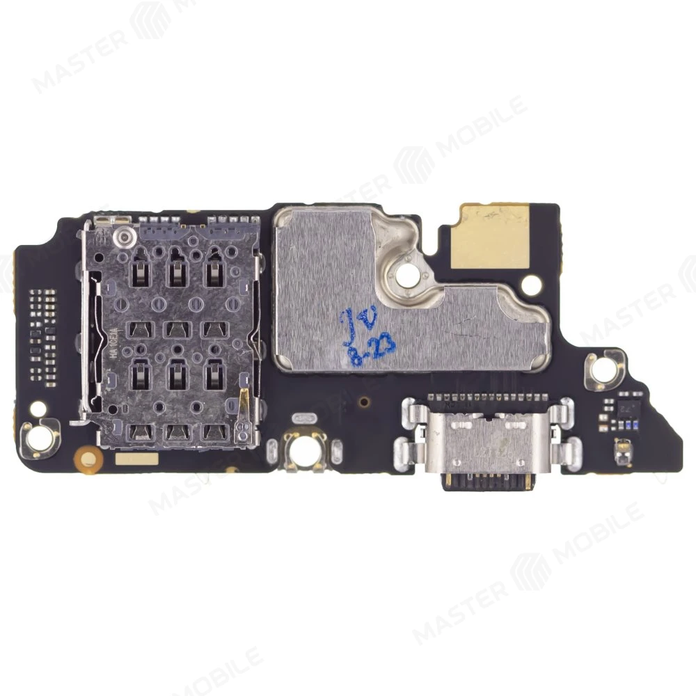 Нижняя плата для Infinix Zero Ultra (X6820) с комп. + разъем зарядки + микрофон (ORIG100) фото №2